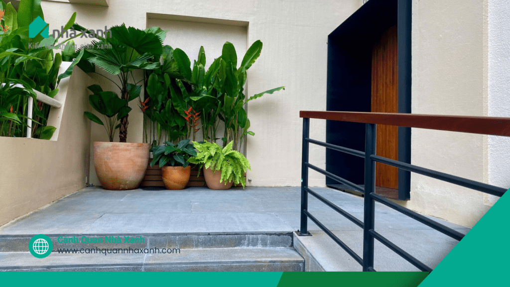 Nhà Xanh | Thiết kế cảnh quan sân vườn | 